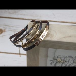 Follow Your Arrrow Wrap Bracelet